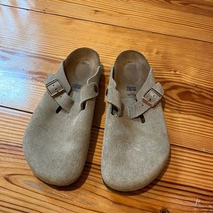 Birkenstock Suede Clogs